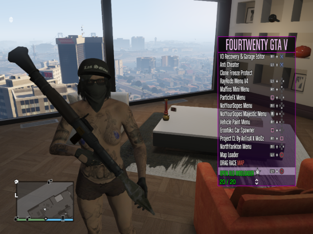 PS3 GTA 5 1.27 Mod Menu Online/Offline + Download 