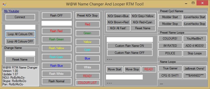 ps3 world at war looper rtm tool v1 1 07 dex - fortnite rtm tool