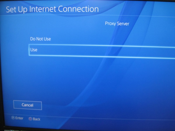What is a Proxy Server on PS4