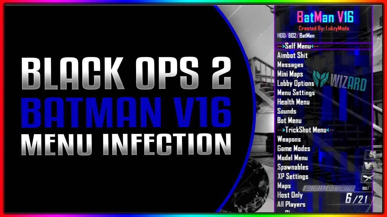 Black ops 2 mod menu