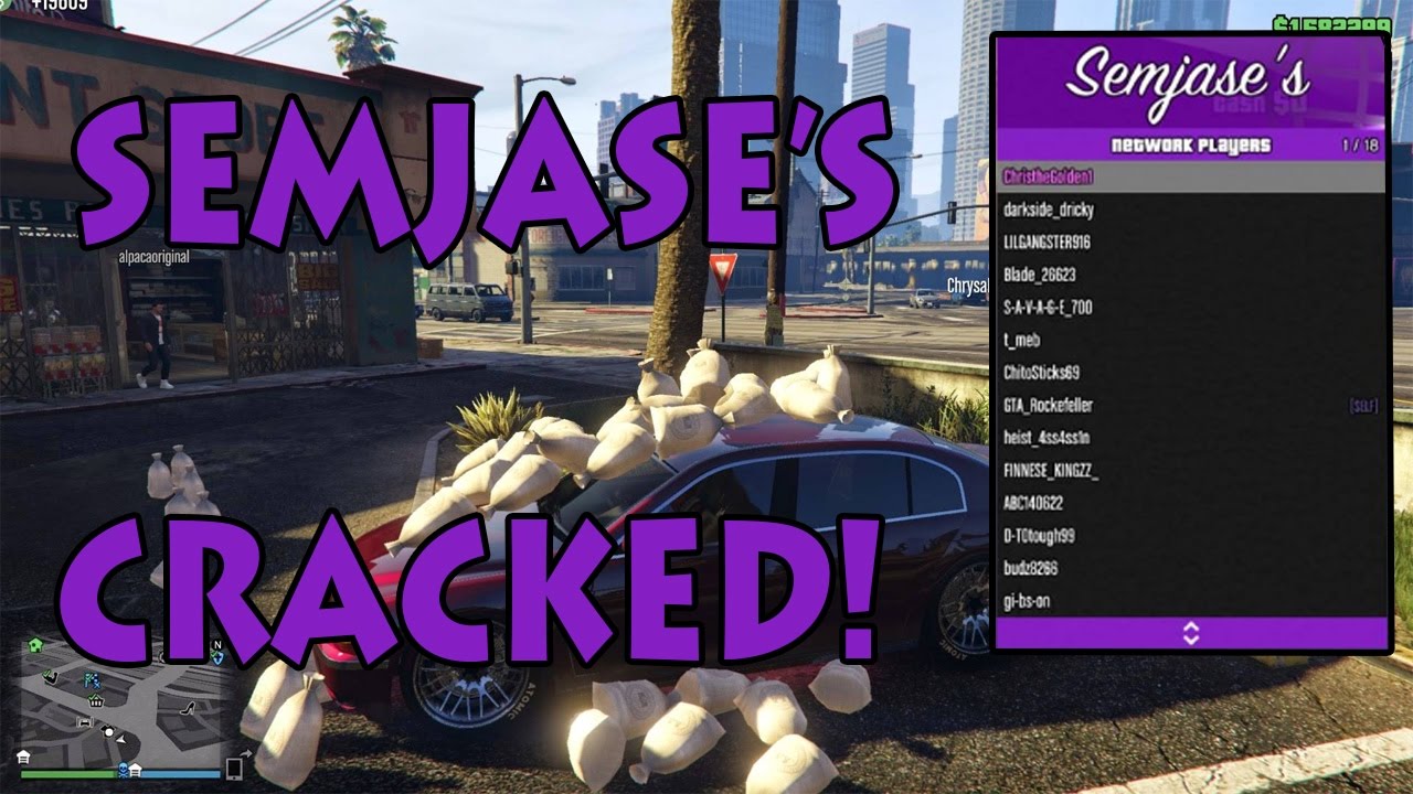 Mod menu empires. Semjases GTA 5.