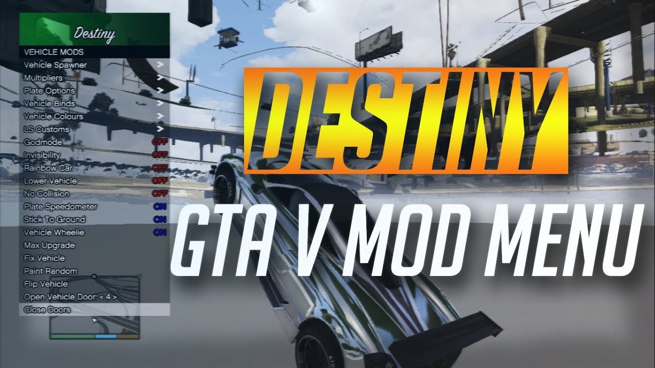 PS3 GTA V Destiny Mod Menu! (How To Install) 2018! 