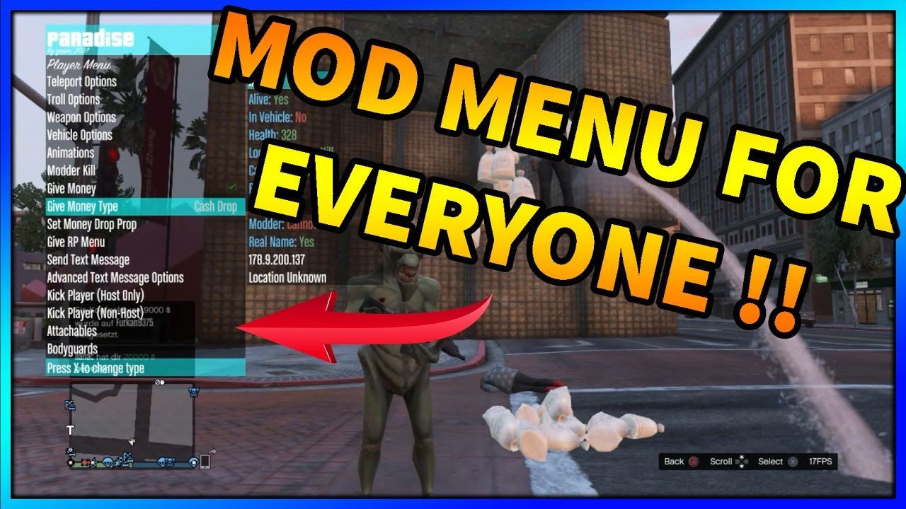 GTA 5/PS3] *NEW* VENTIX SPRX MOD MENU (DEX/CEX/HEN/NPUB/NPEB) + Free  Download 