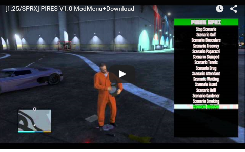 Ps3 Gta5 1 25 Sprx Pires V1 0 Creator Jaderpires Mod Menu Consolecrunch Official Site